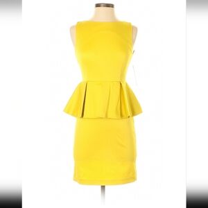 Alice + Olivia, size 0, yellow dress